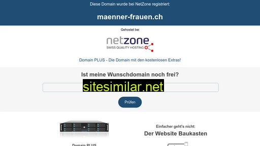 maenner-frauen.ch alternative sites