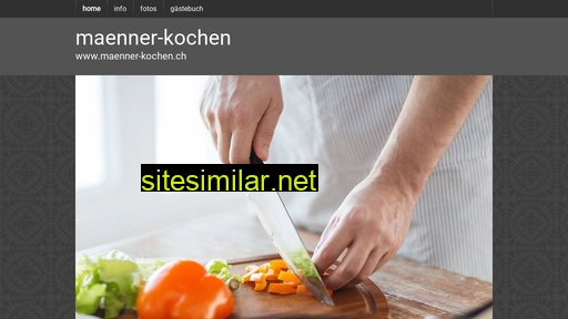 maenner-kochen.ch alternative sites