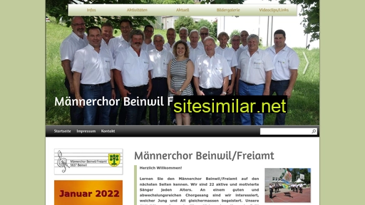 maennerchor-beinwil.ch alternative sites