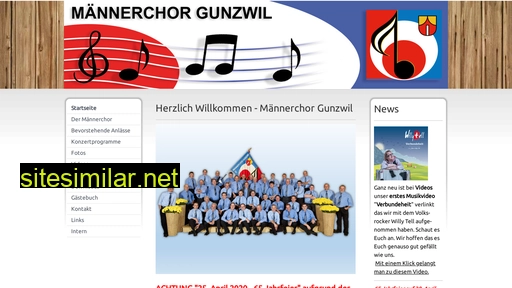 maennerchor-gunzwil.ch alternative sites