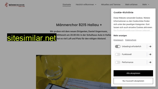 maennerchor-hallau.ch alternative sites