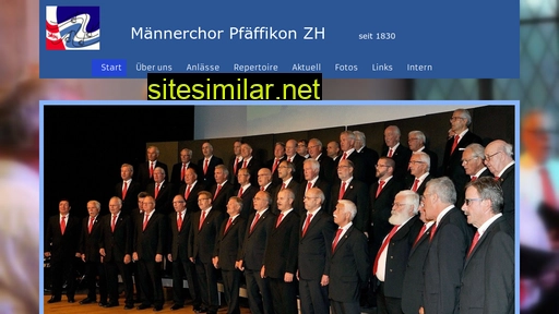Maennerchor-pfaeffikonzh similar sites