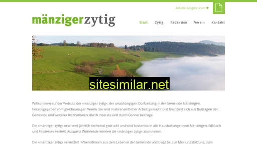 maenziger-zytig.ch alternative sites