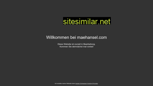 mae-hansel.ch alternative sites