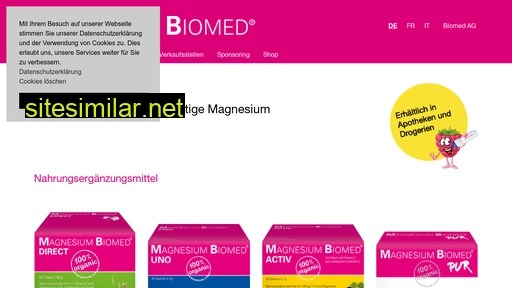 magnesium-biomed.ch alternative sites