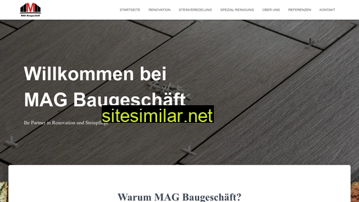 mag-baugeschaeft.ch alternative sites