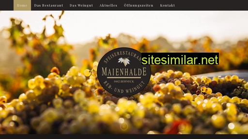 maienhalde.ch alternative sites