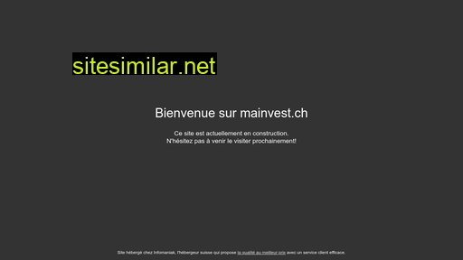 mainvest.ch alternative sites