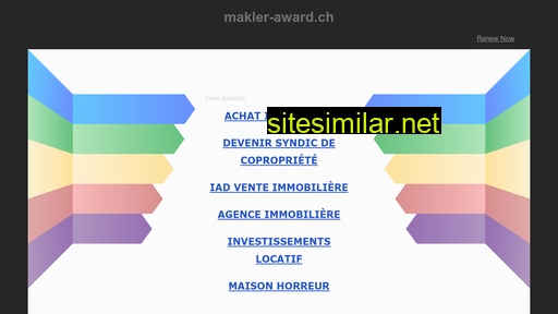 makler-award.ch alternative sites