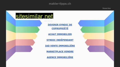 makler-tipps.ch alternative sites