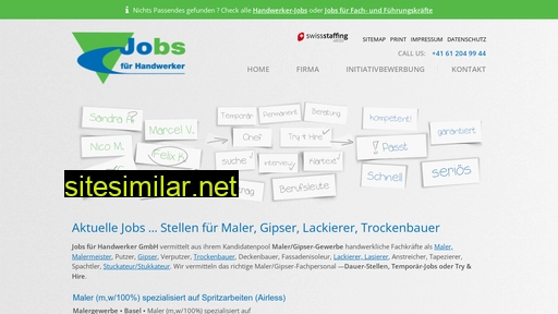 maler-gipser-jobs.ch alternative sites