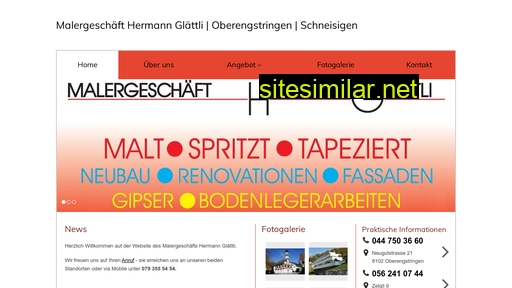 maler-glaettli.ch alternative sites