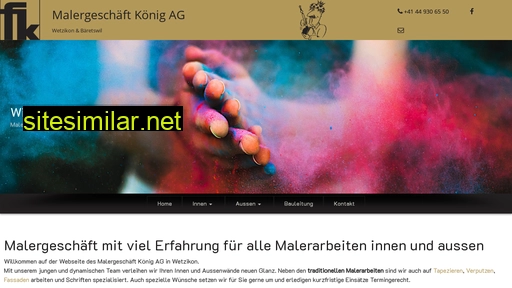 maler-koenig.ch alternative sites