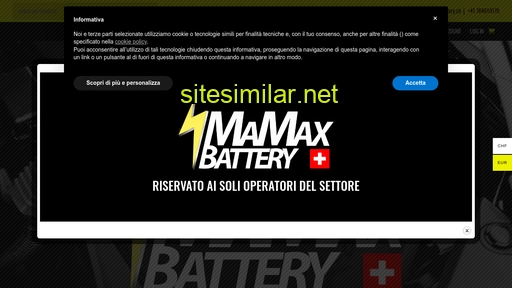 mamaxbattery.ch alternative sites