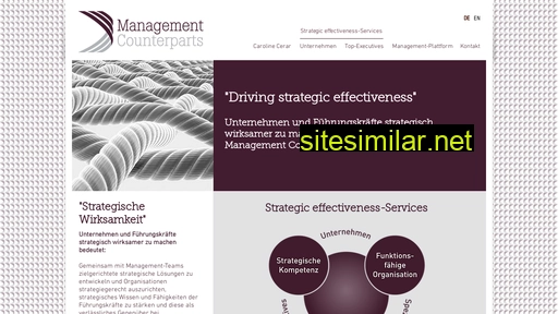 Management-counterparts similar sites