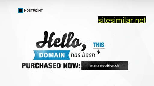 mana-nutrition.ch alternative sites