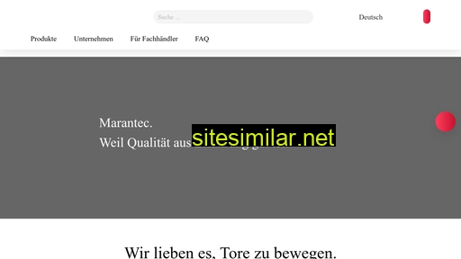 marantec.ch alternative sites