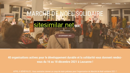 marchedenoelsolidaire.ch alternative sites