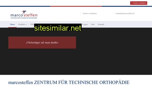 marcosteffen.ch alternative sites