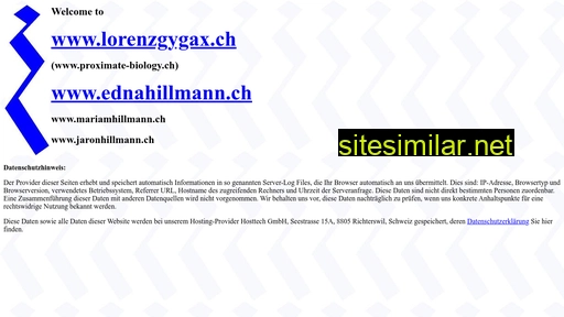 mariamhillmann.ch alternative sites