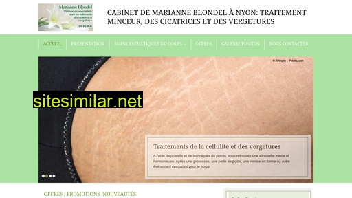 marianneblondel-therapies-soinsesthetiques.ch alternative sites