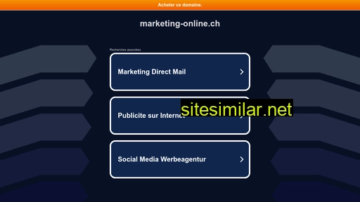 marketing-online.ch alternative sites