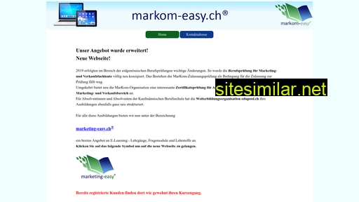 markom-easy.ch alternative sites