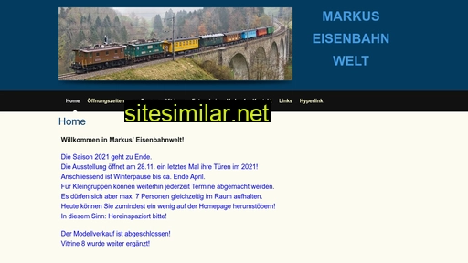 markus-eisenbahnwelt.ch alternative sites