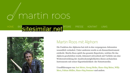 martinroosalphorn.ch alternative sites