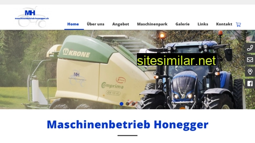 maschinenbetrieb-honegger.ch alternative sites
