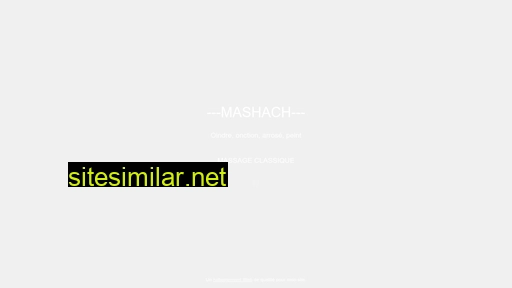 mashach.ch alternative sites