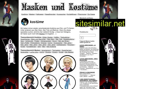 masken-und-kostueme.ch alternative sites