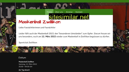 maskenball-zwillikon.ch alternative sites