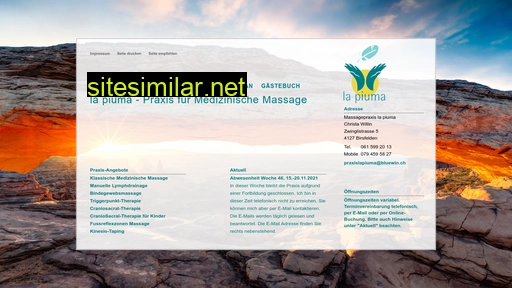 massagepraxis-la-piuma.ch alternative sites
