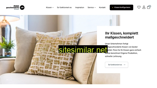 massgeschneidertekissen.ch alternative sites