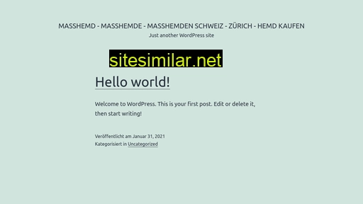 masshemde.ch alternative sites