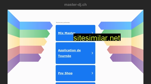 master-dj.ch alternative sites