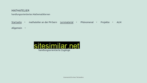 mathatelier.ch alternative sites