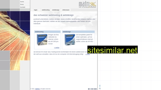 Matrixx similar sites