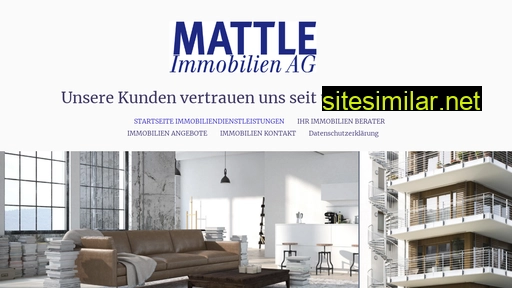 mattle-immobilien.ch alternative sites