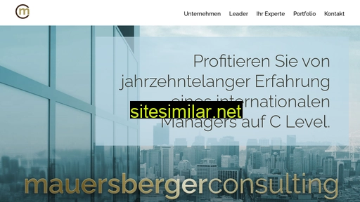 mauersberger-consulting.ch alternative sites