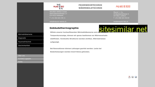 maurer-fwt.ch alternative sites