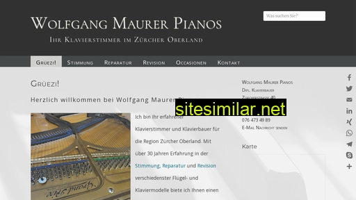maurer-piano.ch alternative sites