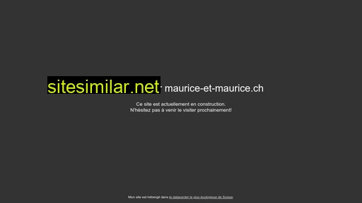 maurice-et-maurice.ch alternative sites