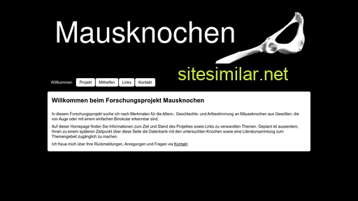 mausknochen.ch alternative sites
