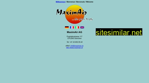 maximair.ch alternative sites
