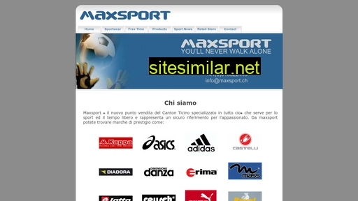 maxsport.ch alternative sites