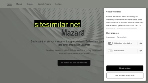 mazarae.ch alternative sites