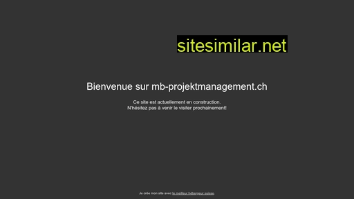 Mb-projektmanagement similar sites
