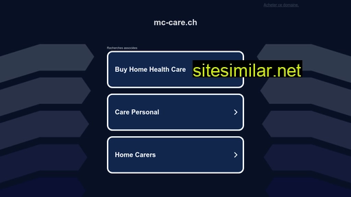 mc-care.ch alternative sites